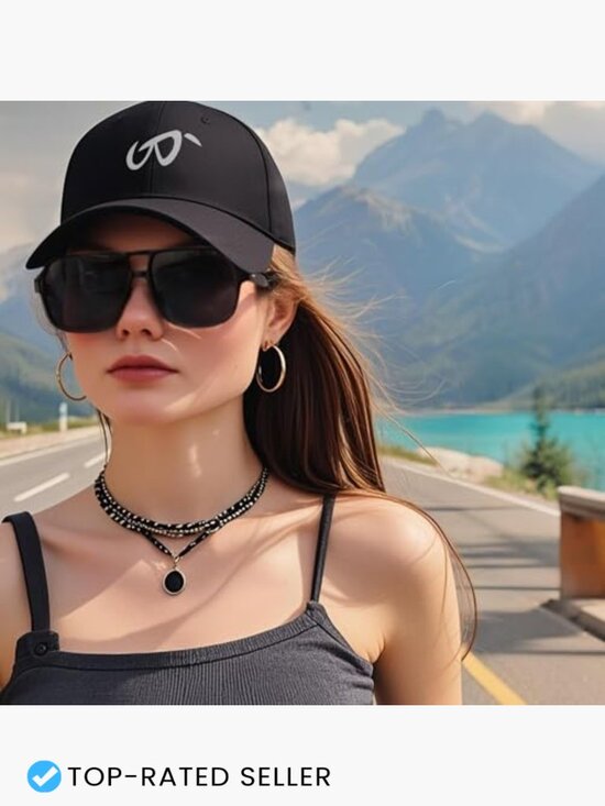 Retro Square Aviator Sunglasses 70s Vintage Oversized UV400 Protection main image 4